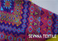 Layar Datar Cetak Dicetak Polyester Spandex Kain Desain Luxe Rajutan Ganda