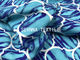 Dicetak Aquafil Fishing Net Nylon Spandex Fabric Untuk Activewear Light Weigt