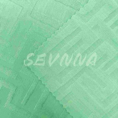 Stretchability Green Textiles Sport Bra Fabric untuk Yoga/Gym - Super Soft 250g Berat Solid Digital Print 132cm