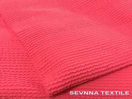 92% Polyester Daur Ulang + 8%Spandex Eco Friendly Swimsuit Fabric untuk Bikini, Tankini, Baju Renang Bandeau