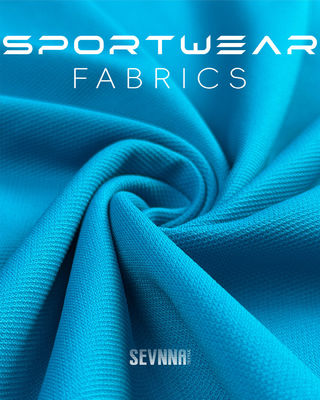 UPF 50+ Running Fabric Nylon66 Spandex 4-Way Stretch