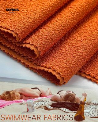 135cm Lebar Kain fungsional dengan komposisi nilon daur ulang 86% dan tekstil kinerja bernapas