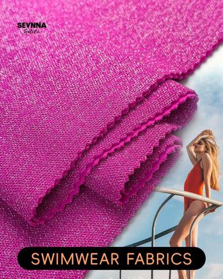 Kain dengan campuran nilon daur ulang yang ramah lingkungan untuk kebugaran yang nyaman