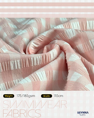 Kain Pakaian Renang Ramah Lingkungan Tahan Klorin dengan Elastis Dua Arah dan Sifat Cepat Kering