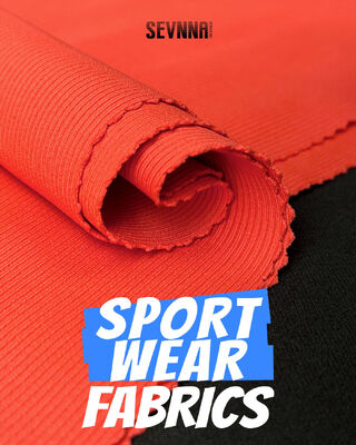 Membuat-to-order Nylon Spandex Kain 85 Nylon 15 Spandex Stretch Material Ideal untuk leggings pakaian olahraga dan pakaian kebugaran