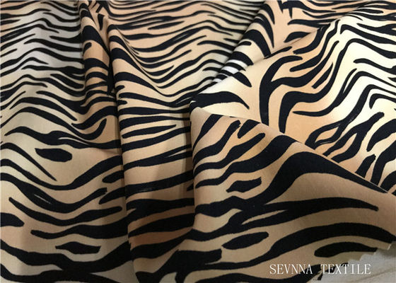 Kain Yoga Cetak Yang Ditingkatkan, Kain Lycra Bermotif Soild Profiber