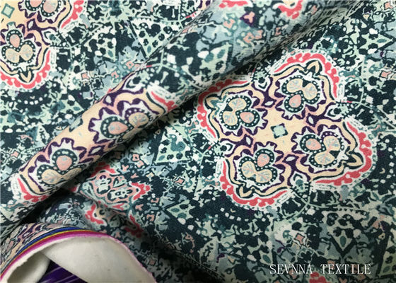 Foil Printing Kain Pakaian Renang Ramah Lingkungan Bling Berkilau Unifi Repreve Polyamide
