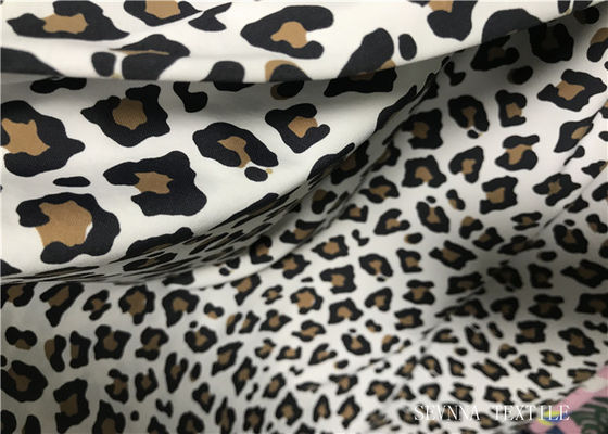 Cetak Kustom Kain Rajut Ganda Panther Dengan Sablon Basah
