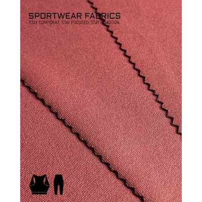 Kain Legging SP7054 SUPPLEX Spandex 320GSM UPF 50+ Bertekstur Katun