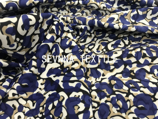 Kain Pakan Rajut Double Side Printing Yoga Wear Perlindungan Ultraviolet