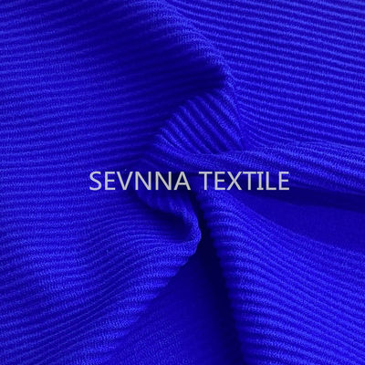 Kain Nylon Pakaian Renang Eco Ribbed Daur Ulang Baju Renang Tahan Luntur Warna Tinggi
