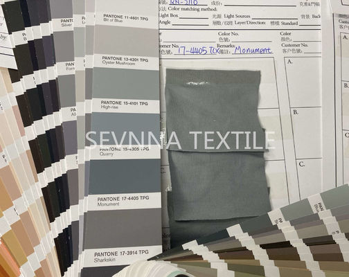 Kain Pakaian Renang Daur Ulang Tahan Pil Untuk Warna Lab Dips Digital Printed Strike Offs