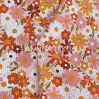 Bahan Kain Pakaian Renang Rajutan Bundar Lebar 160cm untuk Pakaian Renang Beachwear