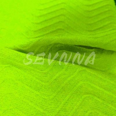 Serat Daur Ulang Nylon Daur Ulang Pakaian Aktif Kain rajutan Peregangan Dan Fitur Bernafas