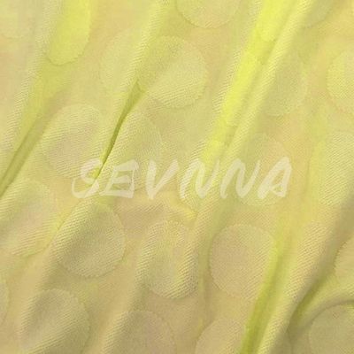 Eco Friendly Soft Recyclable Polyester Fabric Machine Bisa dicuci dengan ketahanan keriput yang sangat baik.