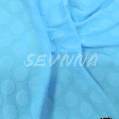 Customized Sustainable Recycled Polyester Fabric Rust Resistant 270g Berat Gulung