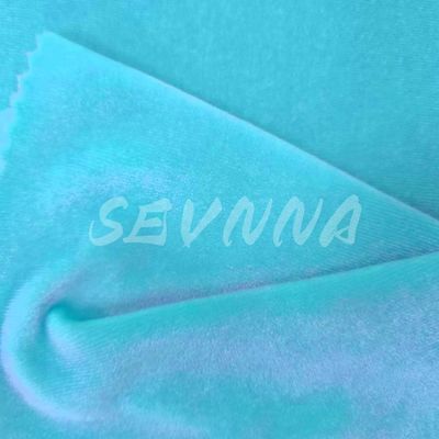 Kain Spandex Poliester Daur Ulang Rasa Lembut 160cm Panjang Disesuaikan Tahan Luntur Warna 3-4 Kelas