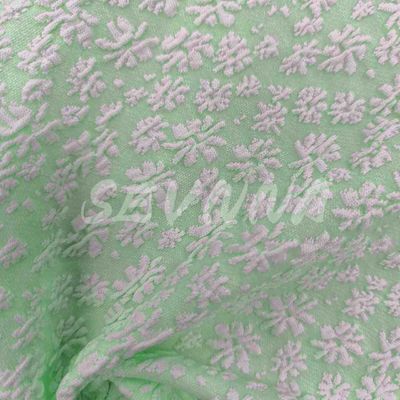 Kain Nylon Daur Ulang Ramah Lingkungan dengan Konstruksi Strip untuk Pakaian Berkelanjutan 120cm