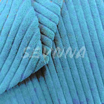 225g Kain Polyester Daur Ulang Berkelanjutan Warna yang Bisa Disesuaikan Mesin Bisa dicuci / Bernafas