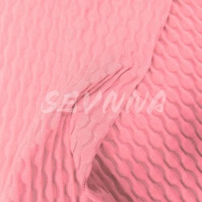 Warp Knit 4 Way Stretch Yoga Wear Fabric Untuk Celana Yoga