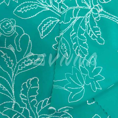 240gm Polyester Spandex Kain Dengan Ketahanan Warna 3-4 Grade Dan Warna Disesuaikan