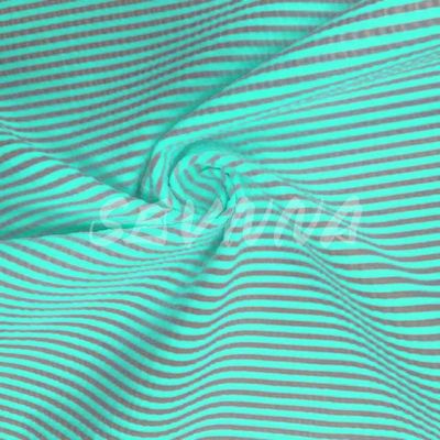 Densitas Polyester Daur Ulang Kain Rintisan Ganda Lembut Nyaman untuk Pakaian Musim Panas / Musim Gugur