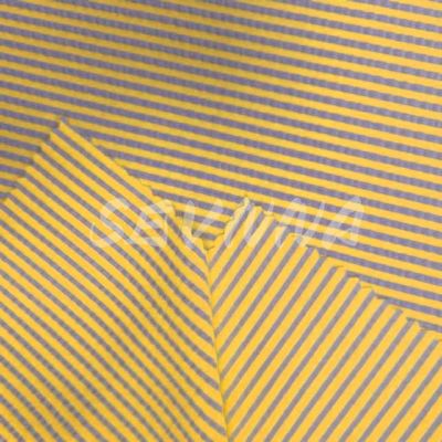 Jacquard Double Warp Knitt Fabric Nylon Poly EL Blend untuk Musim Panas / Musim Gugur