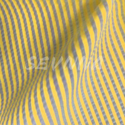 Jacquard Double Warp Knitt Fabric Nylon Poly EL Blend untuk Musim Panas / Musim Gugur