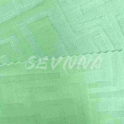 Stretchability Green Textiles Sport Bra Fabric untuk Yoga/Gym - Super Soft 250g Berat Solid Digital Print 132cm