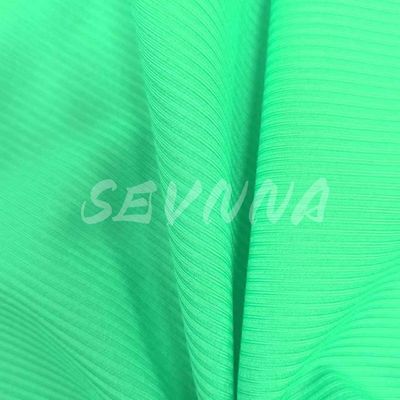 Stretchability Recycled Polyester Blend Sport Bra Fabric untuk Yoga