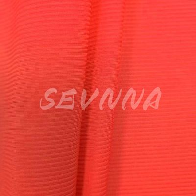 Eco Friendly Daur Ulang Polyester Spandex Bra Olahraga Kain Kelembaban Wicking Stretch Warna Custom Tersedia