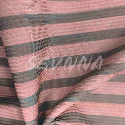 Kain Polyester Daur Ulang 200g Berat Bernafas Instruksi Perawatan Ketahanan Kerutan