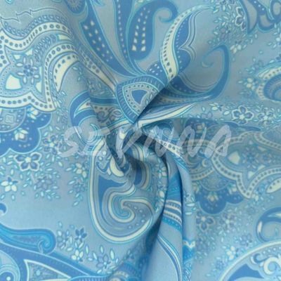 Eco Friendly Kain Baju Renang Daur Ulang Model Bunga Bergaya Wanita Kain Baju Pantai Fit Biasa