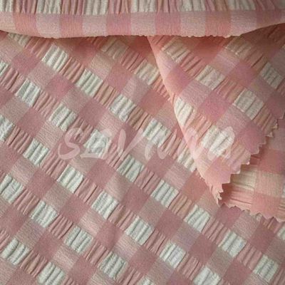 High Stretch Polyester Spandex Kain Warna Custom