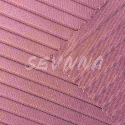Perlindungan UV Kain Lycra Daur Ulang yang Bernapas 91% Nylon untuk Pakaian