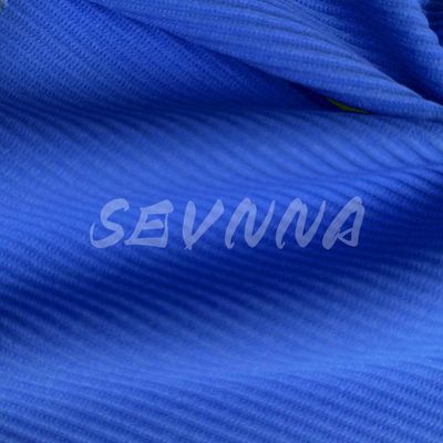 Kain Spandex Polyester Biru Untuk Produsen Pakaian