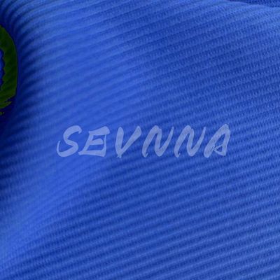 Kain Spandex Polyester Biru Untuk Produsen Pakaian