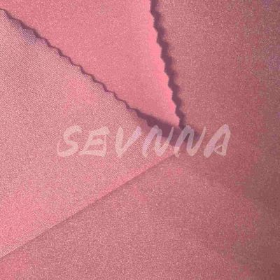 100% Nylon Daur Ulang Ribbed Knit Untuk Anak-anak Ringan Kain Nylon Daur Ulang
