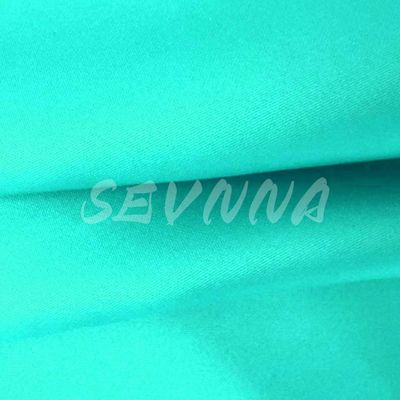 Kain Polyester Daur Ulang 280gm yang Bernafas Bebas Kerutan untuk Pakaian Ramah Lingkungan