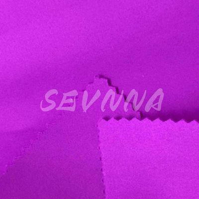 Kain Polyester Daur Ulang yang Bernafas Mesin Bisa dicuci Lebar 139cm