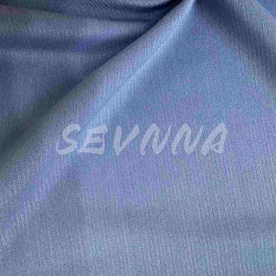 Kain Polyester Daur Ulang 139cm Bernafas Berkelanjutan untuk Pakaian