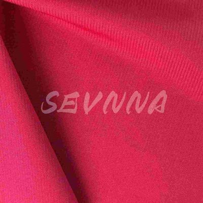 Lembut Dan Nyaman Musim Panas Dua Ply Kain Rajutan / Kain Rajutan Ganda 88% Polyesler 12% Spandex