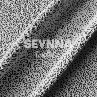 Solid Strip Daur Ulang Kain Nylon Berkelanjutan Stretch Bernafas