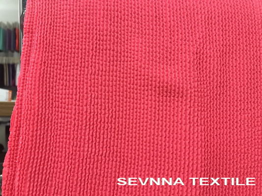 92% Polyester Daur Ulang + 8%Spandex Eco Friendly Swimsuit Fabric untuk Bikini, Tankini, Baju Renang Bandeau