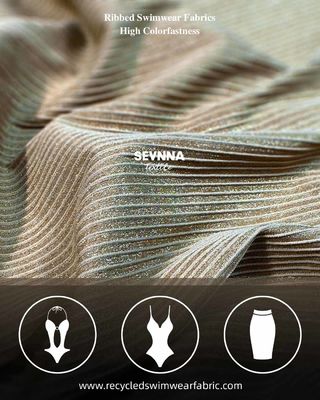 200gm High Elasticity Polyester Spandex Fabric Untuk Persyaratan Pelanggan