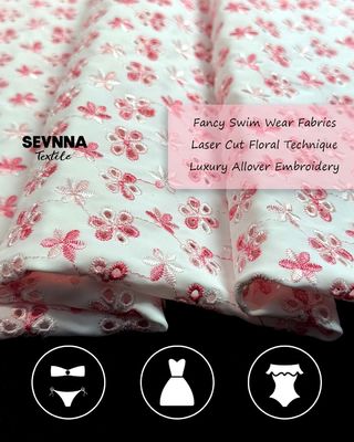Kain Nylon-Spandex Gaya Pasokan 190gsm Disesuaikan Untuk Persyaratan Pelanggan