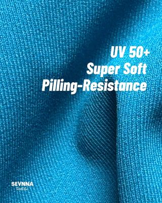 SPF50 Kain Lycra Daur Ulang 68%Nilit Softex Nylon FD 32%Bahan Lycra untuk Pakaian Kebugaran Ramah Lingkungan
