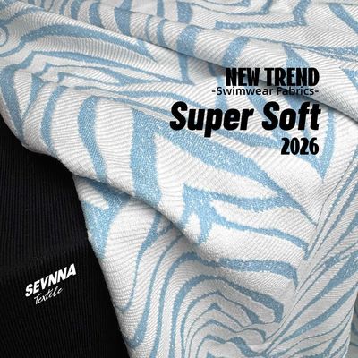 Kain rajutan ganda dengan kepadatan tinggi 86% Polyester Daur Ulang 14% Spandex