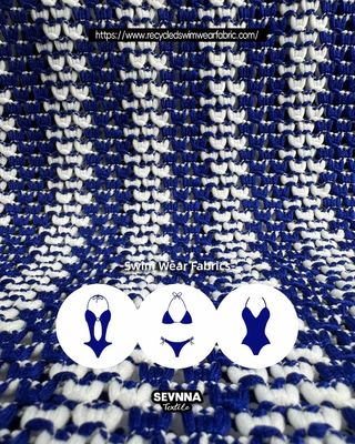 High Stretch Polyester Spandex Fabric Lebar 145cm untuk Pakaian Aktif Serbaguna