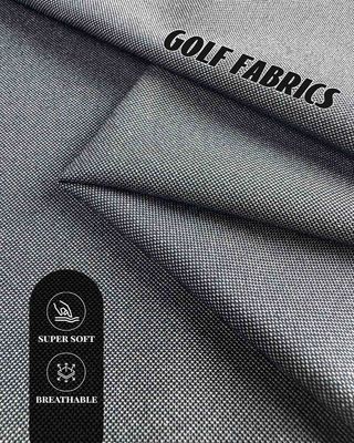 Double Knit Fabric 220gsm 50% Nylon Daur Ulang 31% Polyester Daur Ulang 19% Spandex untuk Produk Ramah Lingkungan Serbaguna